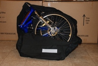 Columba folding bike in a bag